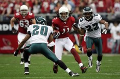 Brian Dawkins, Larry Fitzgerald, NFC Championship